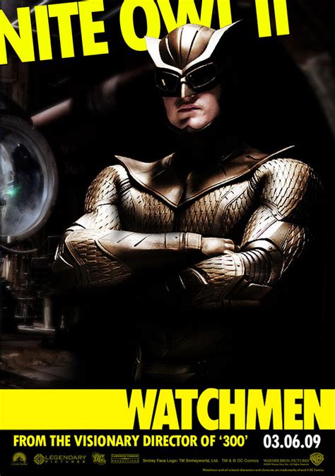 Watchmen Nite Owl II Poster by Alecx8 on DeviantArt