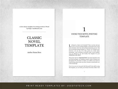 Free Editable Book Templates in Word