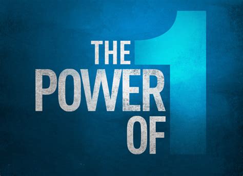 The Power of One – Eagles' Nest Ministries Church