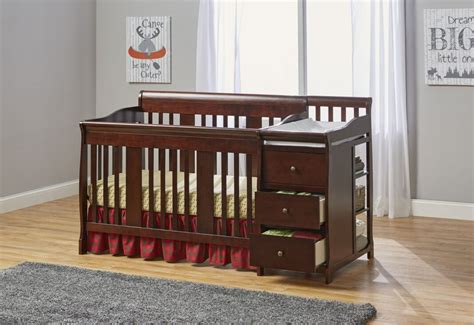 5 Best Convertible Cribs With Changing Table - 2024 Guide and Reviews