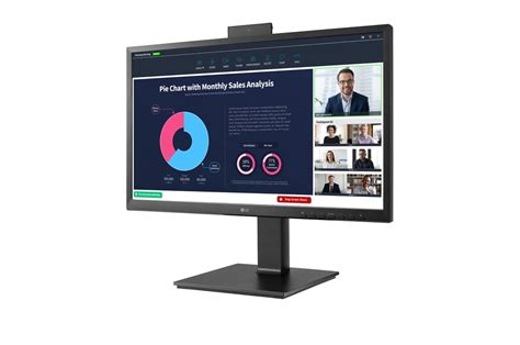 23.8” IPS FHD Monitor with Built-in Webcam | 24BP750C-B | LG US Business