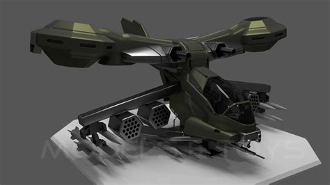 ArtStation - Hornet with Extras (Halo 3)