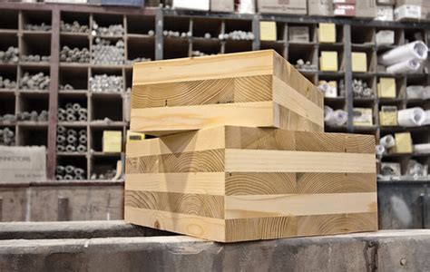 Cross laminated timber blocks | photo courtesy of Oregon For… | Flickr