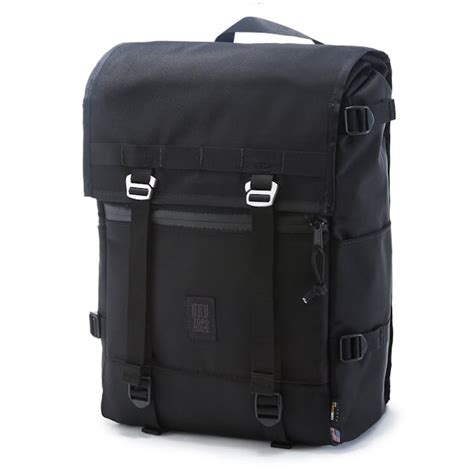 Topo Designs Flap Pack - Ballistic Black | Backpacks | Huckberry