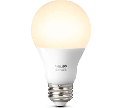 PHILIPS Hue White Smart LED Bulb - E27 Fast Delivery | Currysie