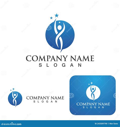 Health Logo Sign Illustration Vector Stock Vector - Illustration of logo, vintage: 243589798