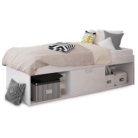 Low Single 3ft Cabin Bed White - Kids Beds Now at Only Oak Furniture