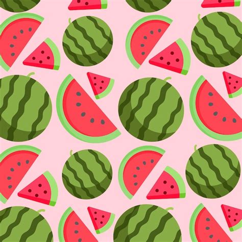 Free Photo | Fruity collage with watermelon slices