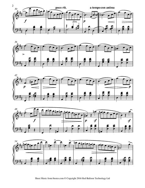 ﻿Chopin - Waltz no.10 in B minor op.69 no.2 Sheet music for Piano - 8notes.com