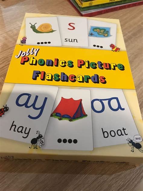 Jolly Phonics Picture Flashcards, Hobbies & Toys, Books & Magazines ...