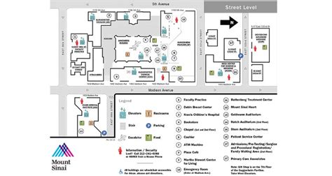 Sinai Hospital Map