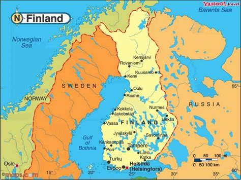 Finland Map