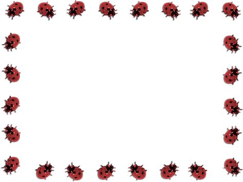 Free Ladybug Border Cliparts, Download Free Ladybug Border Cliparts png ...