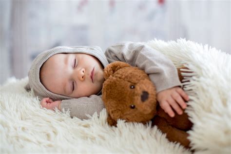 Download Teddy Bear Sleeping Cute Child Photography Baby 4k Ultra HD Wallpaper