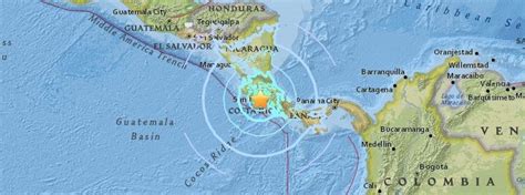 Strong and shallow M6.5 earthquake hits Costa Rica | Earthquake, Costa ...