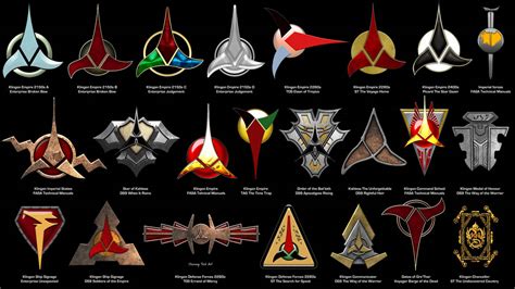 Star Trek Klingon Logos and Emblems by Gazomg on DeviantArt