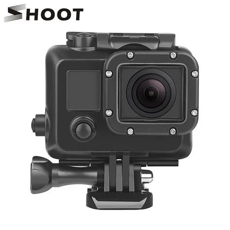 SHOOT 45M Waterproof Case for Gopro Hero 4 3+ 3 Action Camera ...