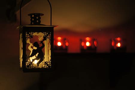Royalty-Free photo: Turn on orange lantern | PickPik
