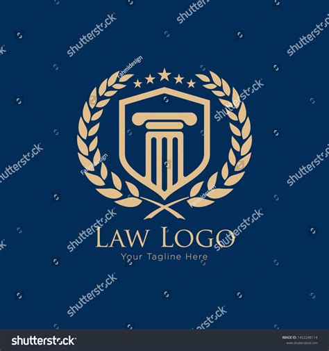 Law Academy Logo Designs Law Education Stock Vector (Royalty Free ...