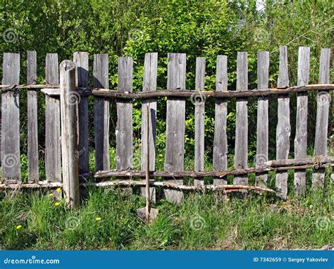 Old Wooden Fence Royalty Free Stock Images - Image: 7342659