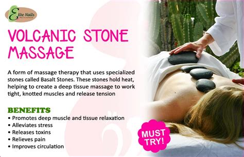 Elite Nails Hand, Foot and Body Spa: The Volcanic Stone Massage