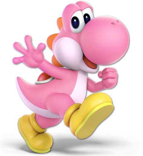 File:Pink Yoshi SSBU.png - Super Mario Wiki, the Mario encyclopedia