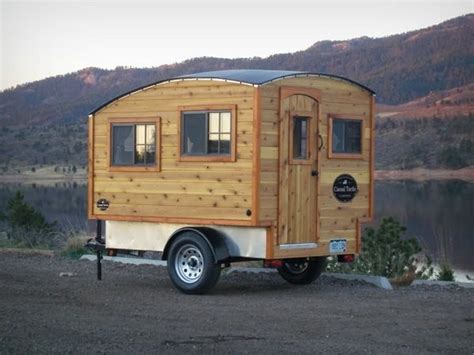 Man Builds $11,800 Lightweight Mobile Micro Camper Cabin (For Sale)