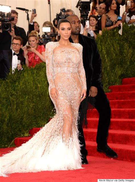 Kim Kardashian And Kanye West Take Over The Met Gala Red Carpet | HuffPost