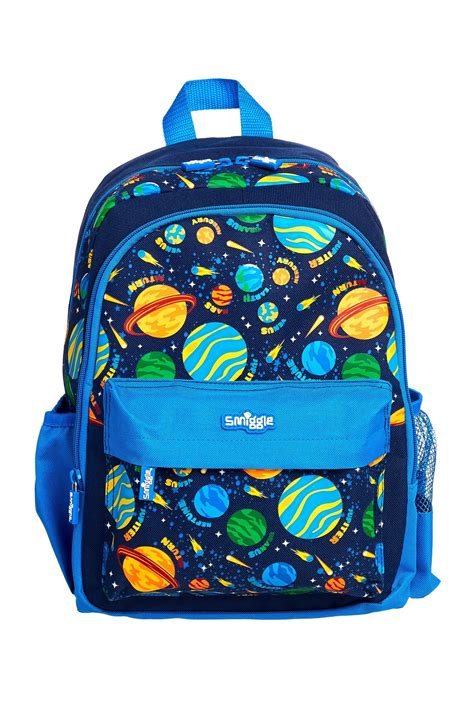 Boys Smiggle Hooray Junior Backpack - Blue