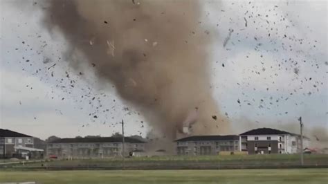 WATCH: Violent tornado sends debris flying in Indiana | The Courier Mail