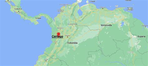 ¿Dónde está Cartago en Colombia? Mapa Cartago - ¿Dónde está la ciudad?