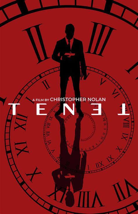 Tenet movie poster Digital Art by Danny DalCompo - Pixels