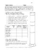 Density Column Worksheet De-6 by Bluebird Teaching Materials | TPT