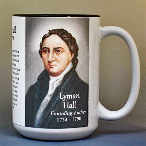 Hall, Lyman - Declaration of Independence - HistoryMugs.us