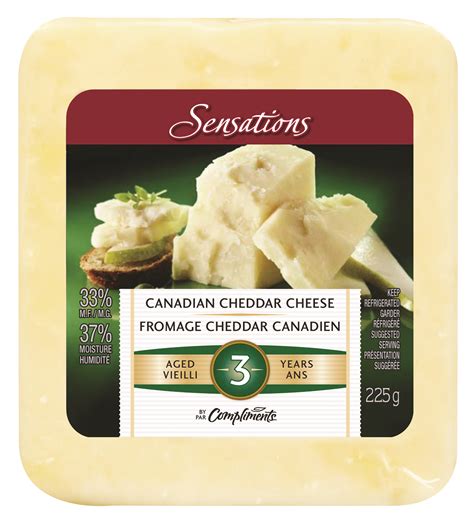 Sobeys | Sensations by Compliments Aged Canadian Cheddar Cheese