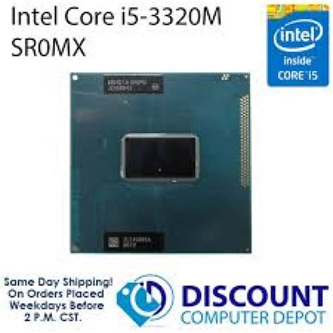 Intel® Core™ i5-3320M Processor 3M Cache, up to 3.30 GHz SR0MX