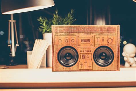 The Wooden Boombox: Awesome, but not actually a boom box | Boombox, Design, Wooden