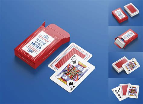 Free Playing Card Deck & Packaging Mockup PSD - Good Mockups