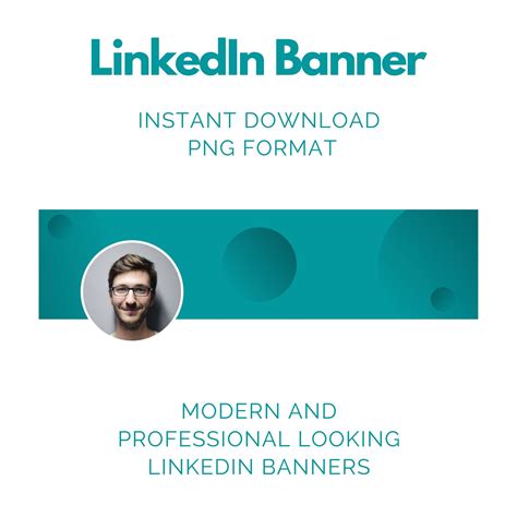 LinkedIn Banner template for your personal profile INSTANT | Etsy