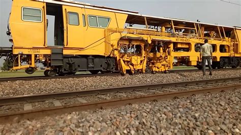 Railway Track machine - YouTube