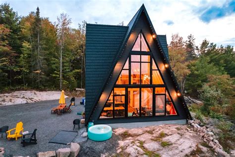 Prefab A-Frame Cabin Systems