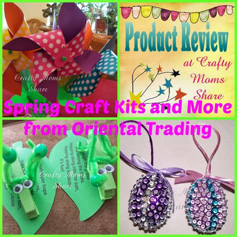 Crafty Moms Share: Craft Kits and More from Oriental Trading