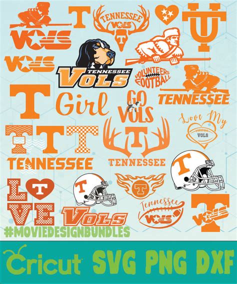 TENNESSEE VOLS NHL BUNDLE LOGO SVG PNG DXF - Movie Design Bundles