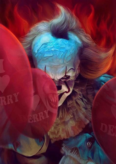 Pennywise Poster Print IT Movie Poster Halloween Decor | Etsy UK | Pennywise, Pennywise the ...