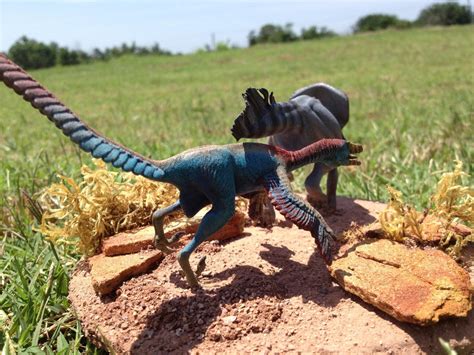 the pursuit: velociraptor vs protoceratops by Ladymedusa218 on DeviantArt