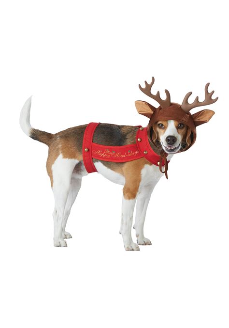 Reindeer Costume for a Dog