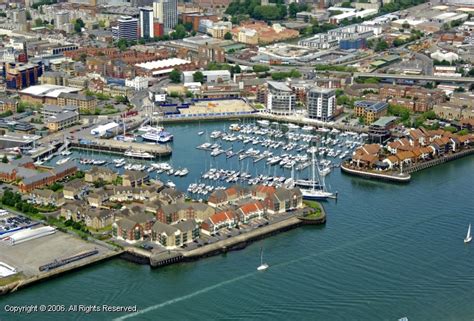 Ocean Village Marina in Southampton, Hampshire, England, United Kingdom