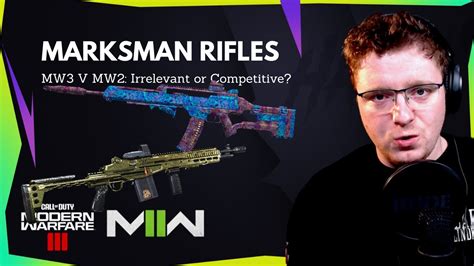 MW3 Marksman Rifles Vs MW2 Marksman Rifles! Are they now irrelevant in COD? - YouTube