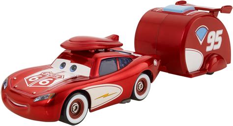 Disney/Pixar Cars Road Trip Cruisin' Lightning McQueen & Trailer ...