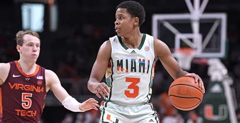 PHOTOS: Hurricanes basketball new uniforms against Virginia Tech